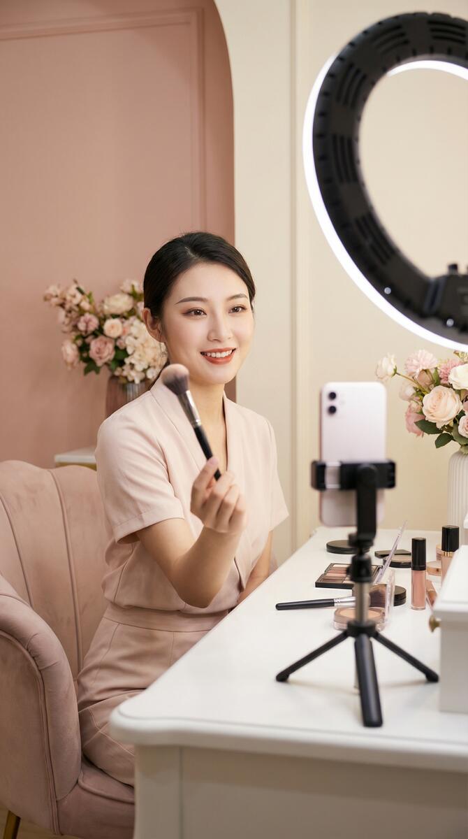 小马拉大车美妆直播